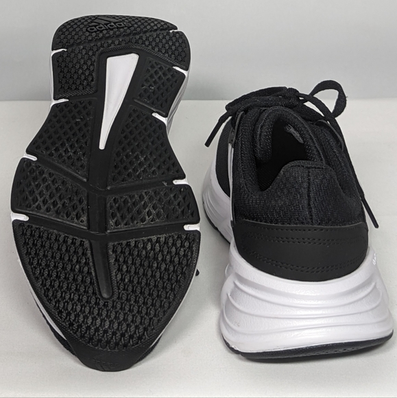 NEW adidas Womens Galaxy Q Training Shoes Sz 6 black/white - Picture 4 of 4